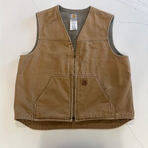 Carhartt Sherpa-Lined Duck Work Vest 🤎🔥